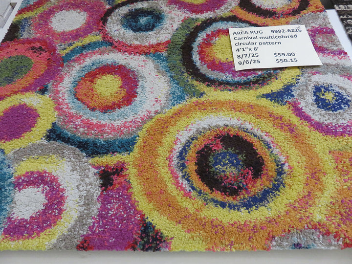 Multicolored Area Rug