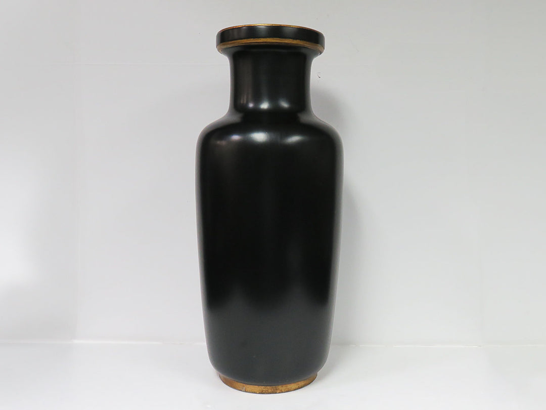 Black Metal Floor Vase