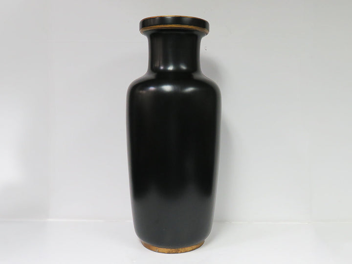 Black Metal Floor Vase