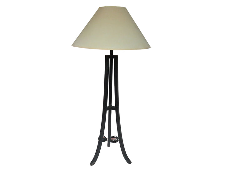 Black Iron Table Lamp
