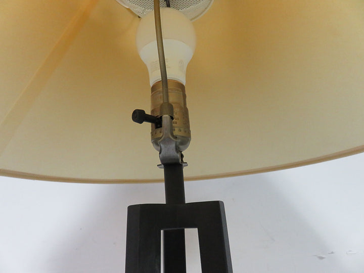 Black Iron Table Lamp