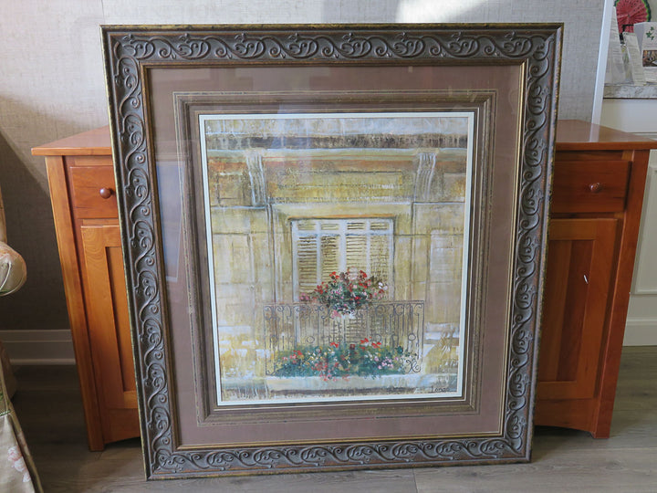 "The Balcony" Signed Print