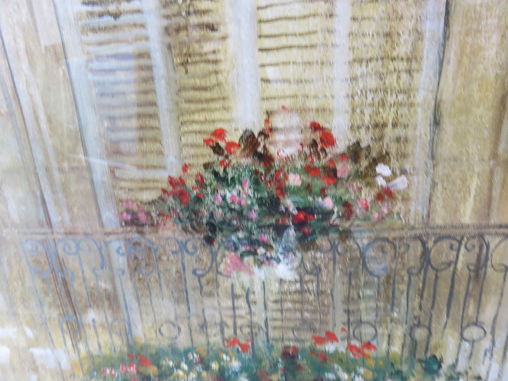 "The Balcony" Signed Print