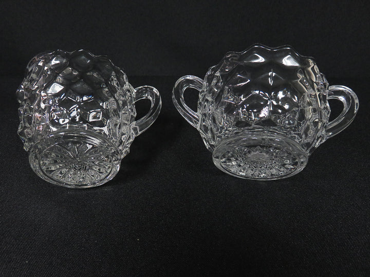Fostoria Cream & Sugar