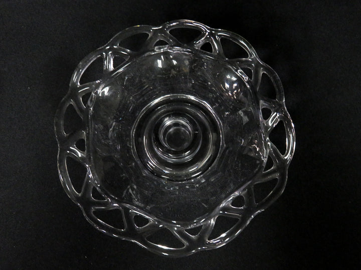 Vintage Glass Candleholders
