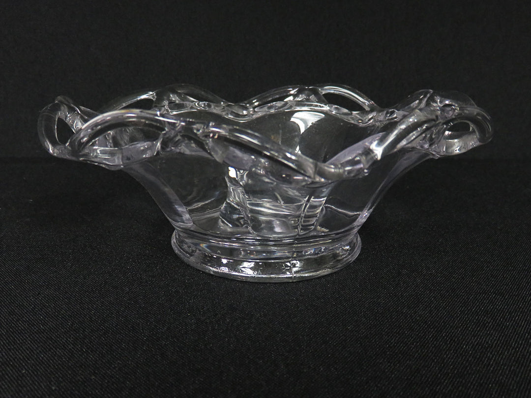 Vintage Glass Candleholders