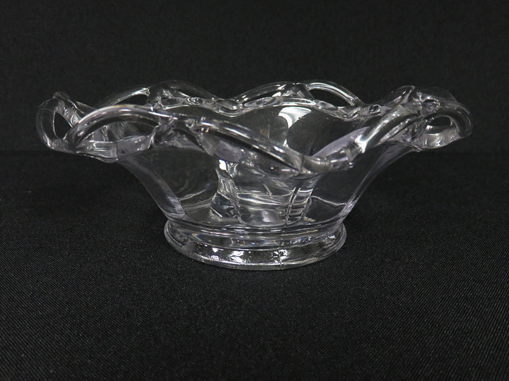 Vintage Glass Candleholders