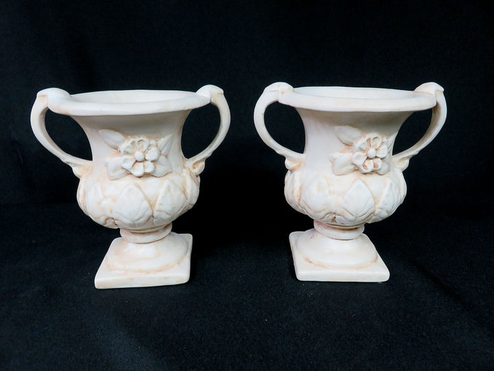 Pair Ceramic Urns