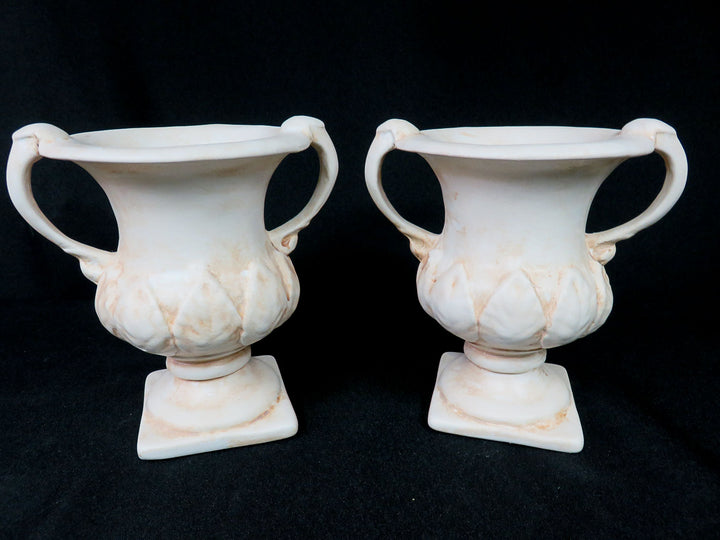 Pair Ceramic Urns