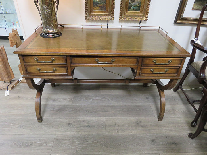Sligh & Lowry Leather Topped Desk
