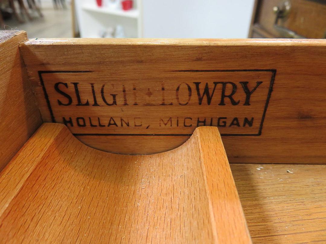 Sligh & Lowry Leather Topped Desk