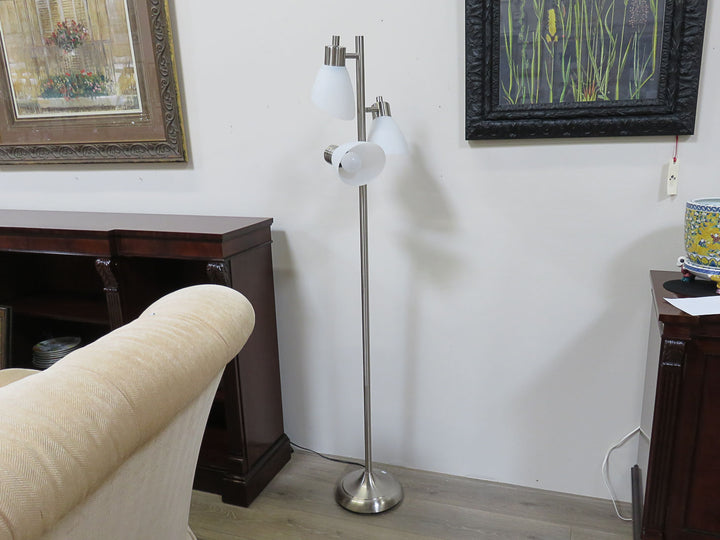 Brushed Nickel Floor Lamp
