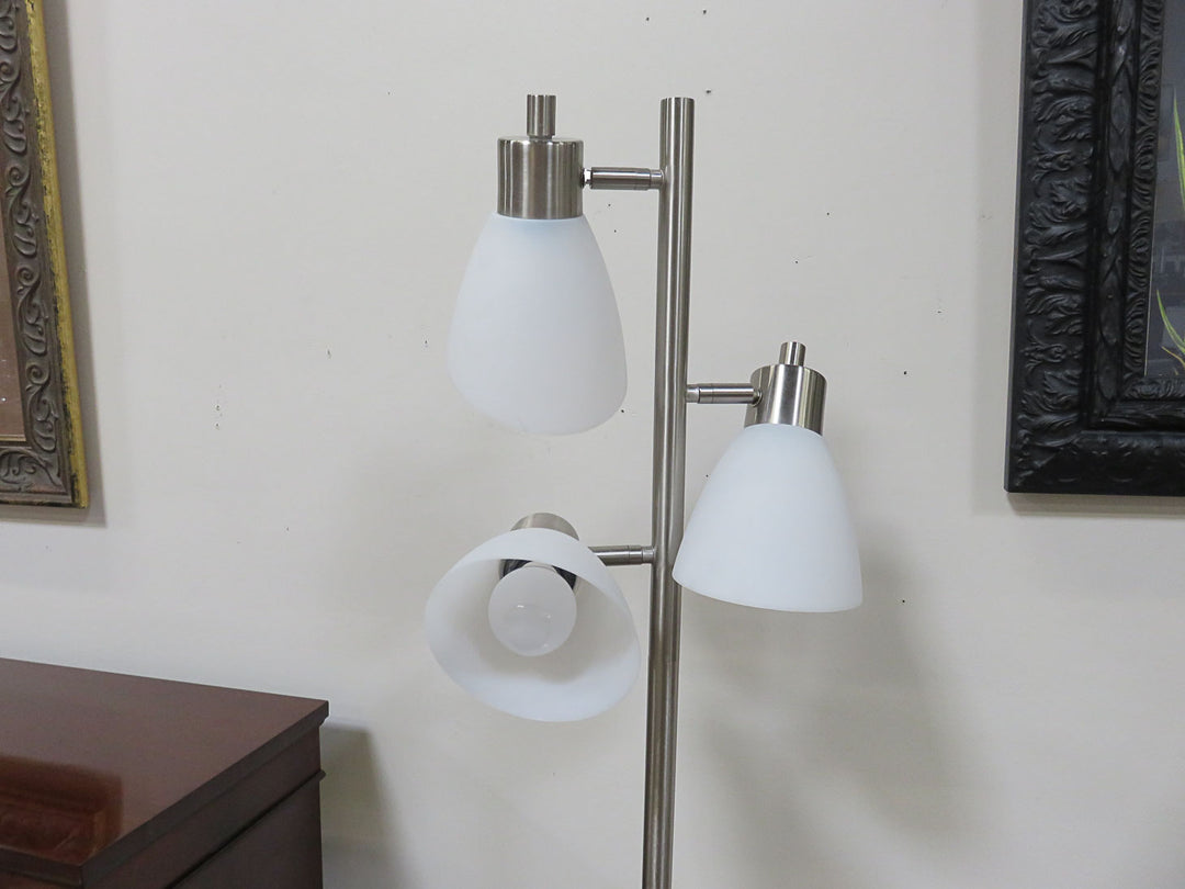 Brushed Nickel Floor Lamp