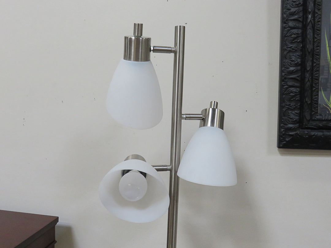 Brushed Nickel Floor Lamp