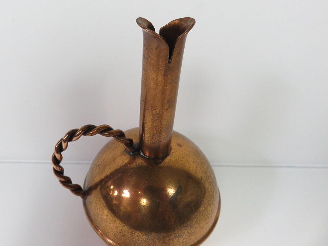 Copper Bud Vase