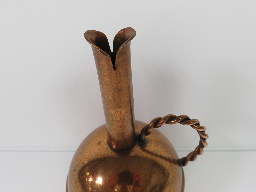 Copper Bud Vase