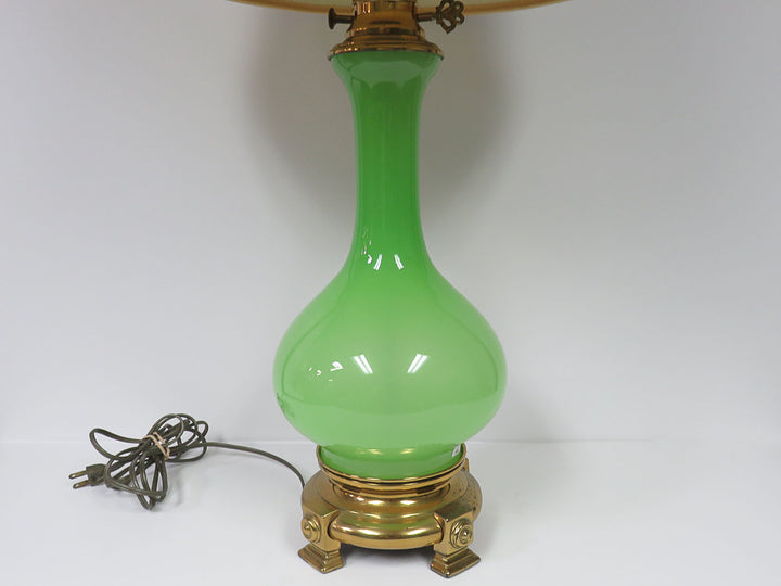 Paul Hanson Glass Table Lamp
