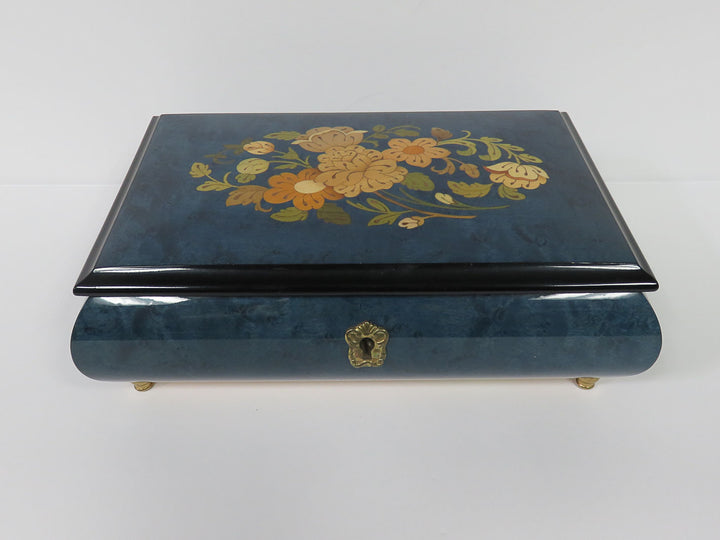 Reuge Inlaid Jewelry Box