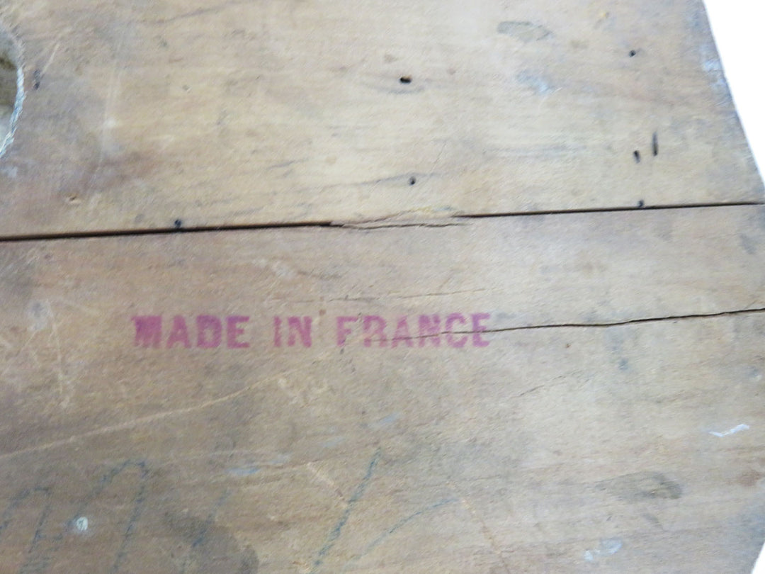 Wood Fabric Print Block