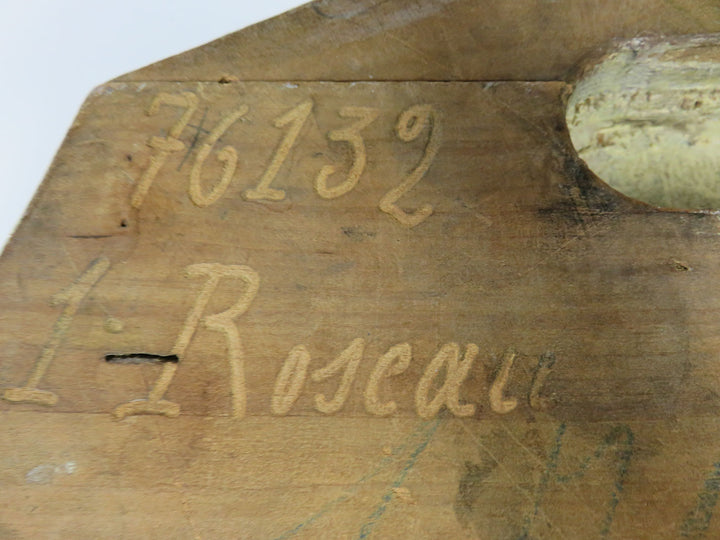 Wood Fabric Print Block