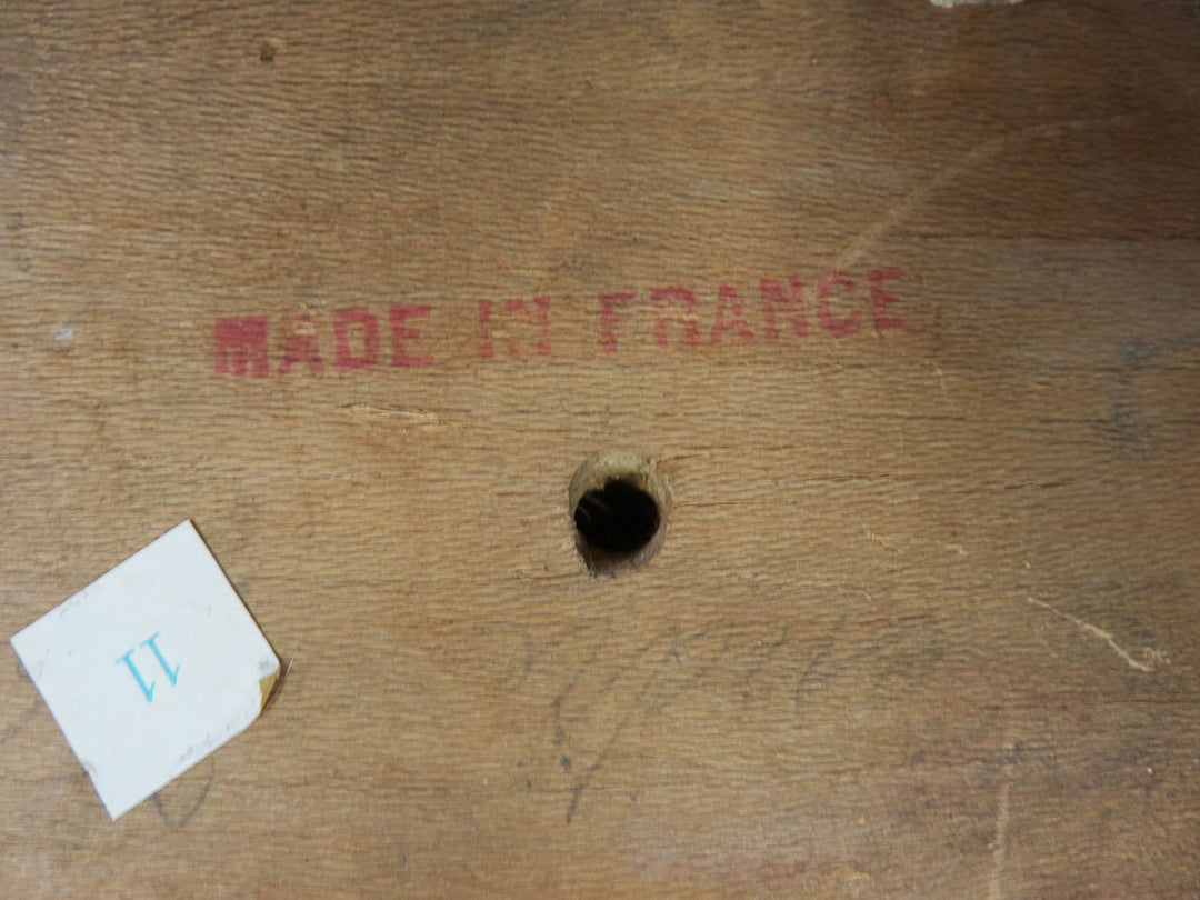 Wood Fabric Print Block