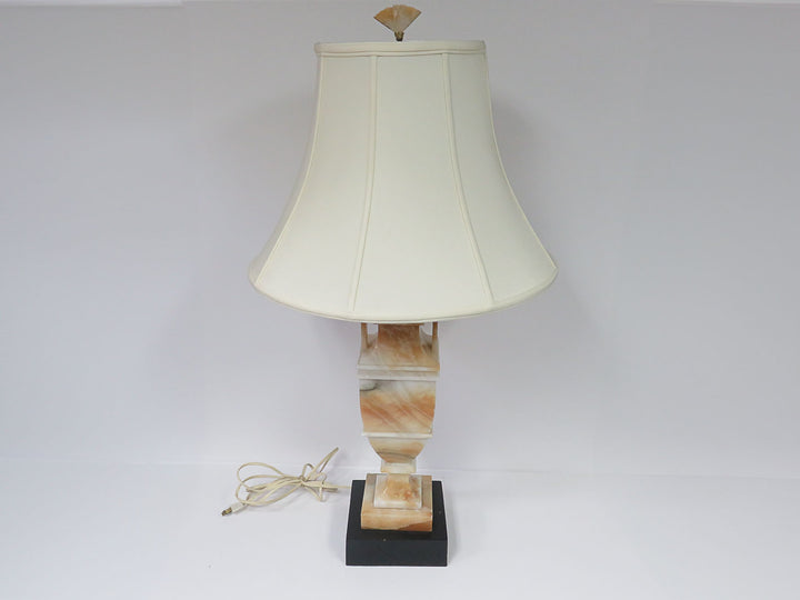 Vintage Alabaster Table Lamp