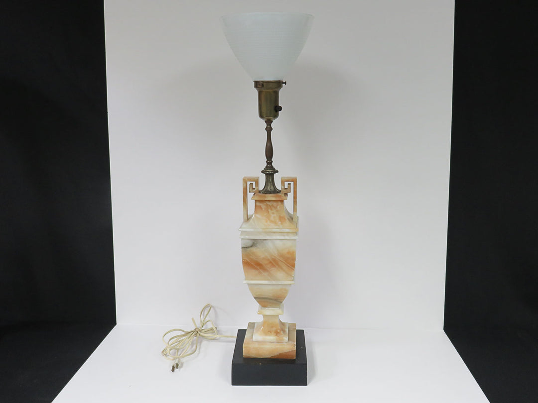 Vintage Alabaster Table Lamp