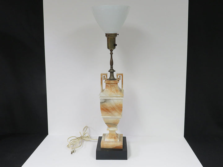 Vintage Alabaster Table Lamp