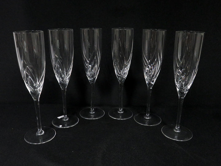 Rogaska Champagne Flutes