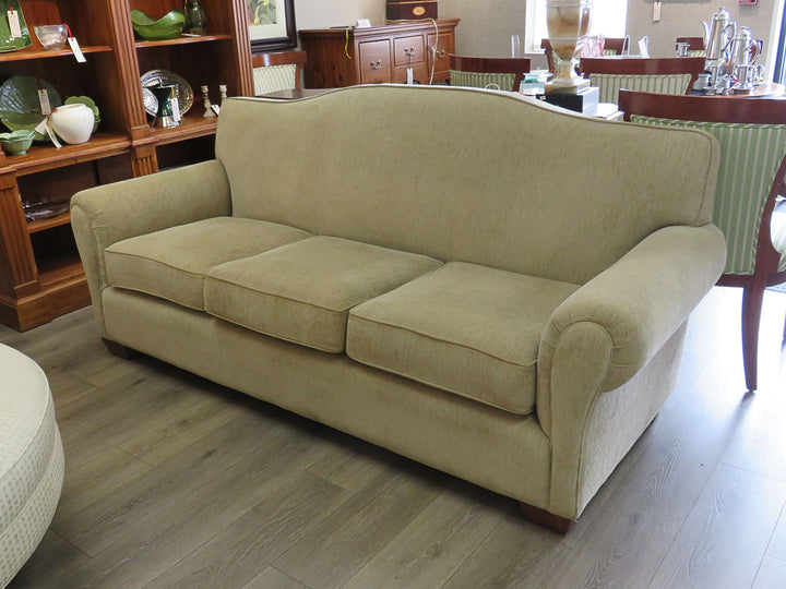 Structured Beige Sofa