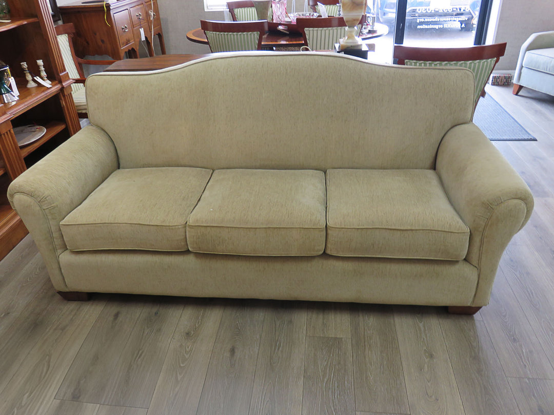 Structured Beige Sofa