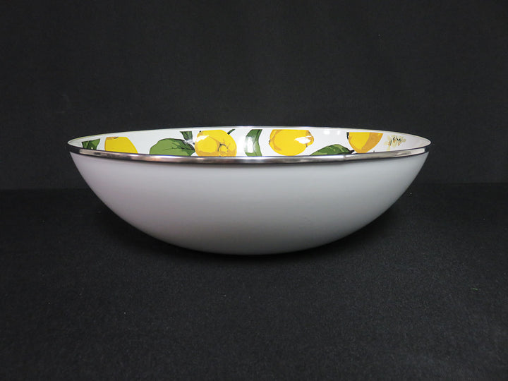 Pottery Barn Lemon Serving Bowl