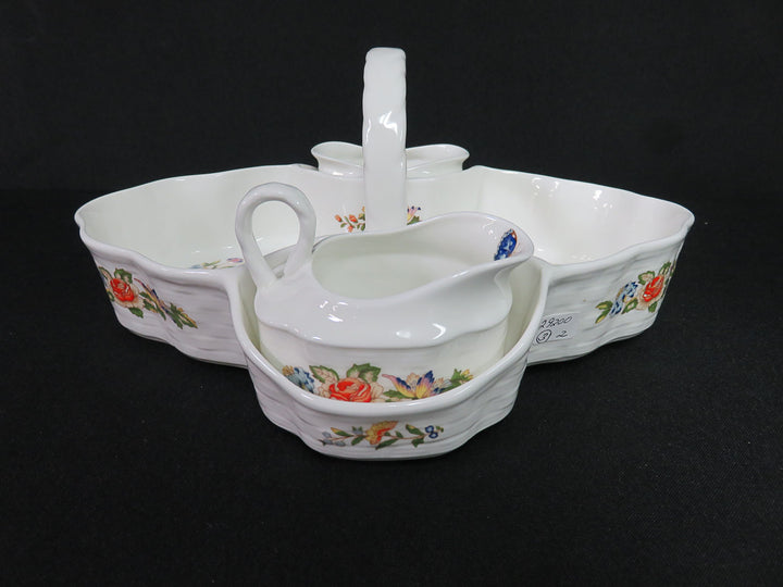 Aynsley Strawberry Basket Set