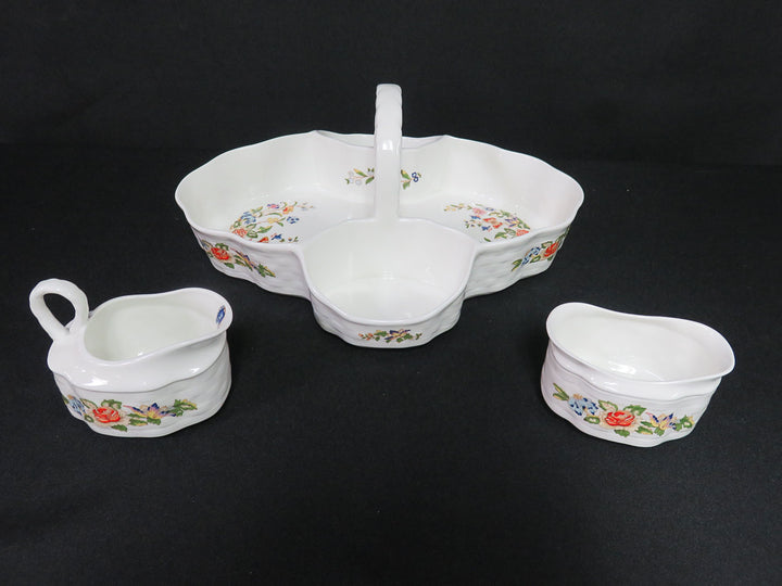 Aynsley Strawberry Basket Set