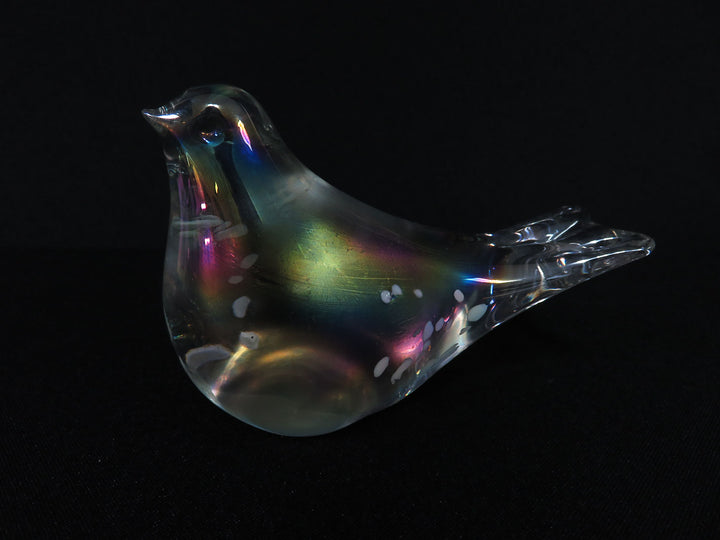 Opalescent Glass Bird