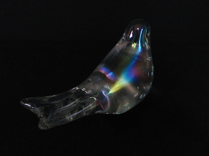 Opalescent Glass Bird
