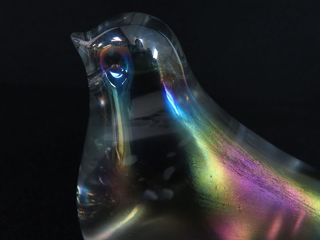 Opalescent Glass Bird