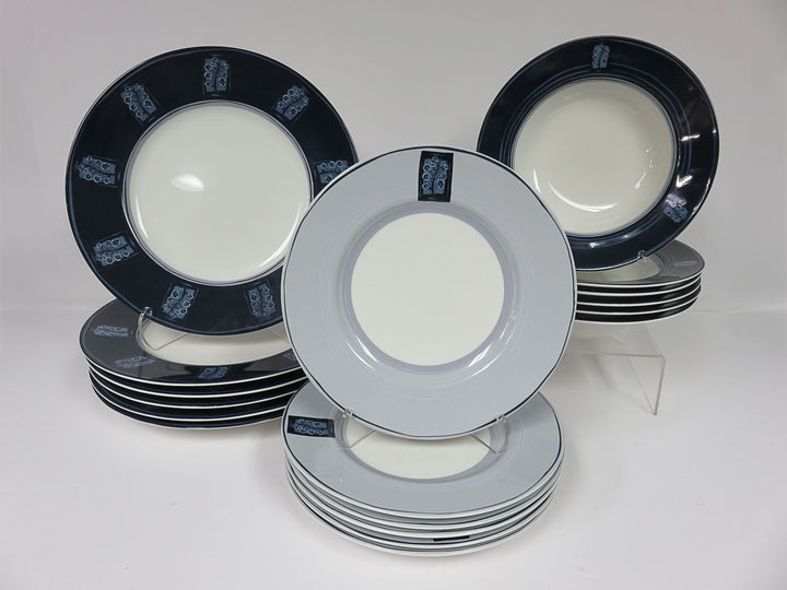 Sasaki "Indigo" Dish Set