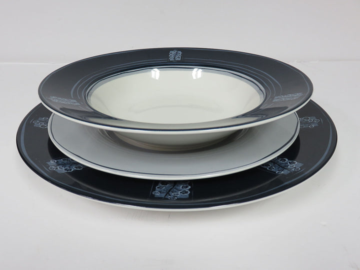 Sasaki "Indigo" Dish Set