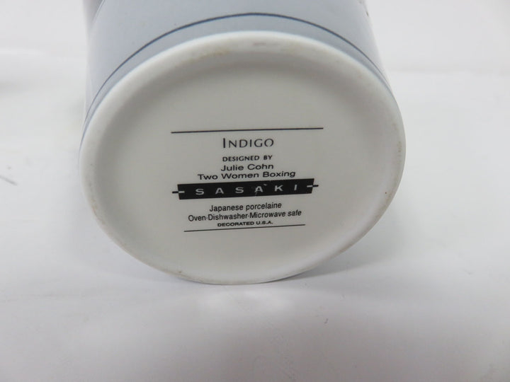 Sasaki "Indigo" Cream & Sugar