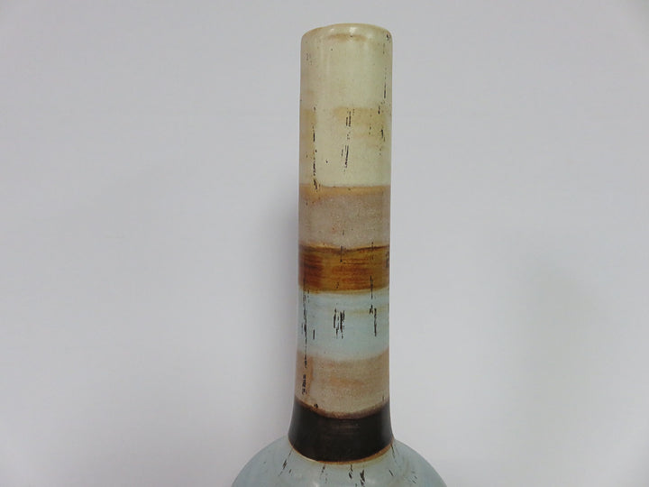 Ceramic Striped Vases