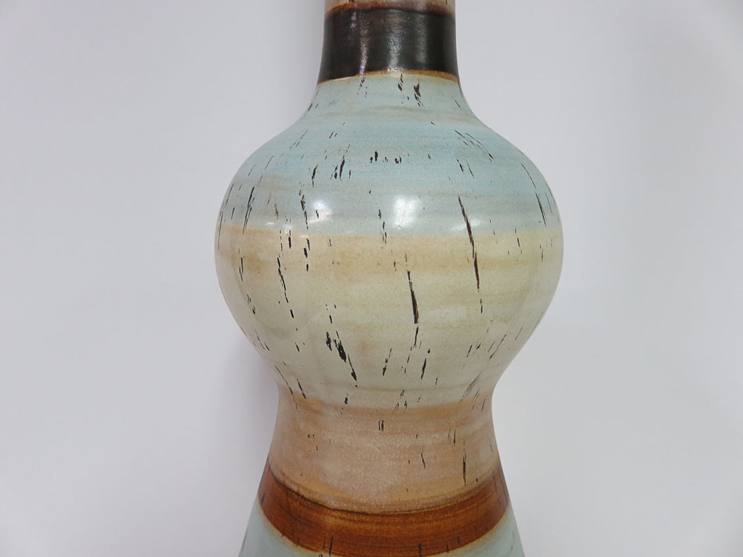 Ceramic Striped Vases