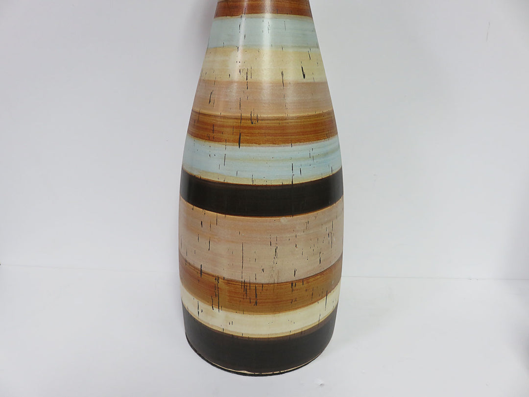 Ceramic Striped Vases