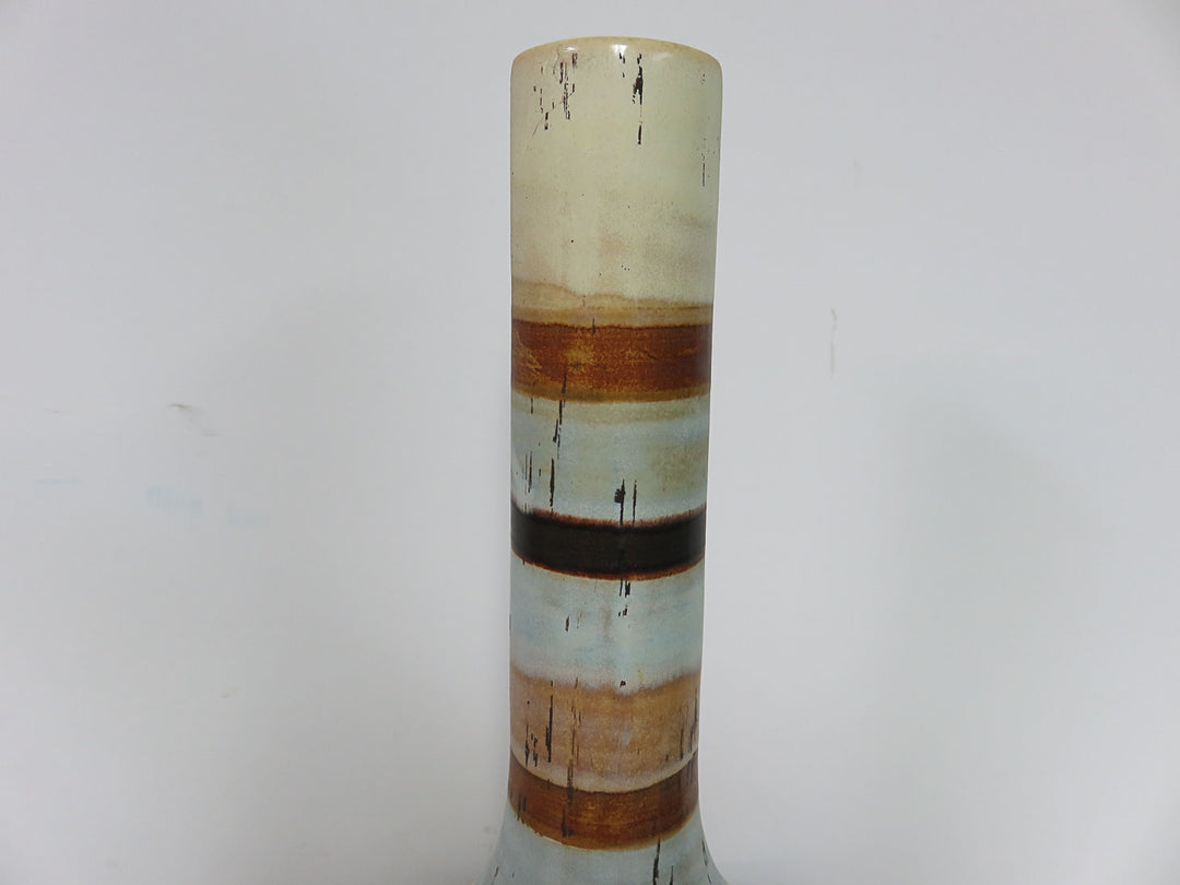 Ceramic Striped Vases