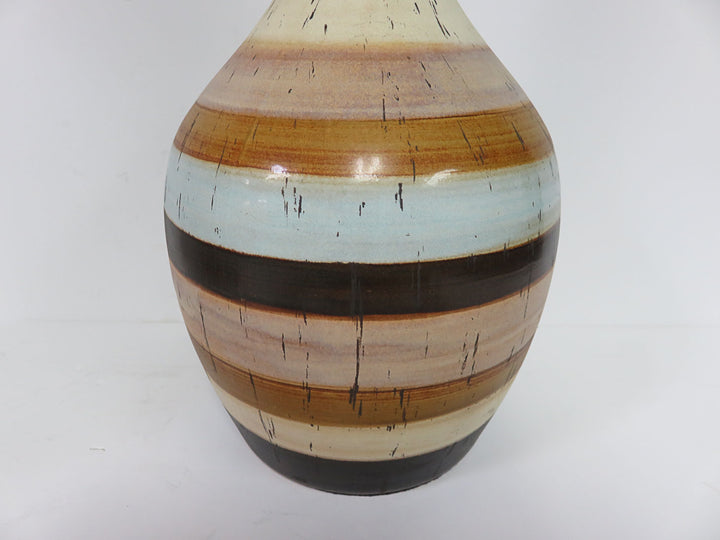 Ceramic Striped Vases