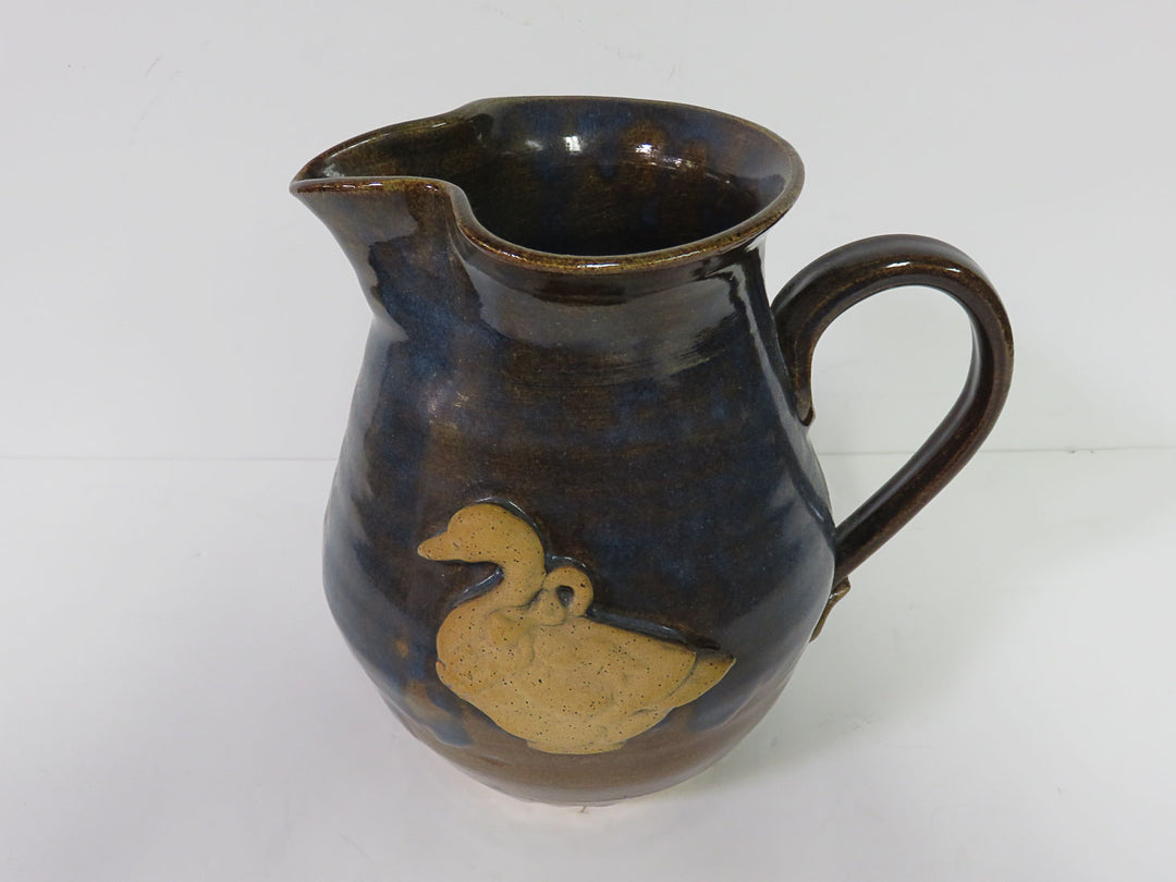 Hand Thrown Pottery Pitcher