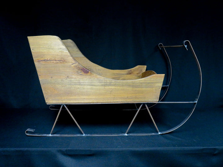 Hand Crafted Wood Sleigh