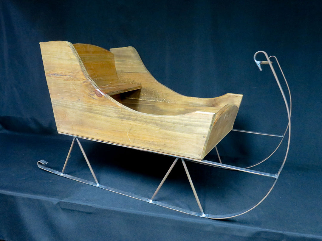 Hand Crafted Wood Sleigh