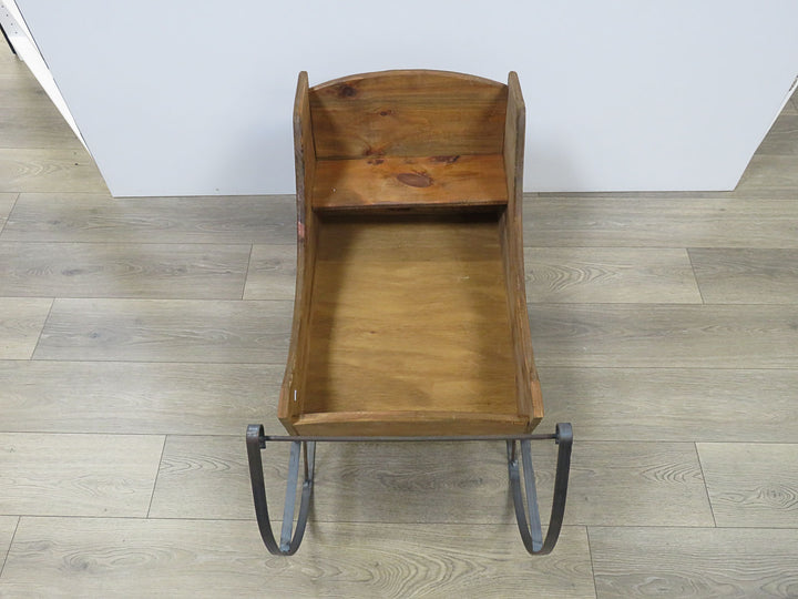 Hand Crafted Wood Sleigh