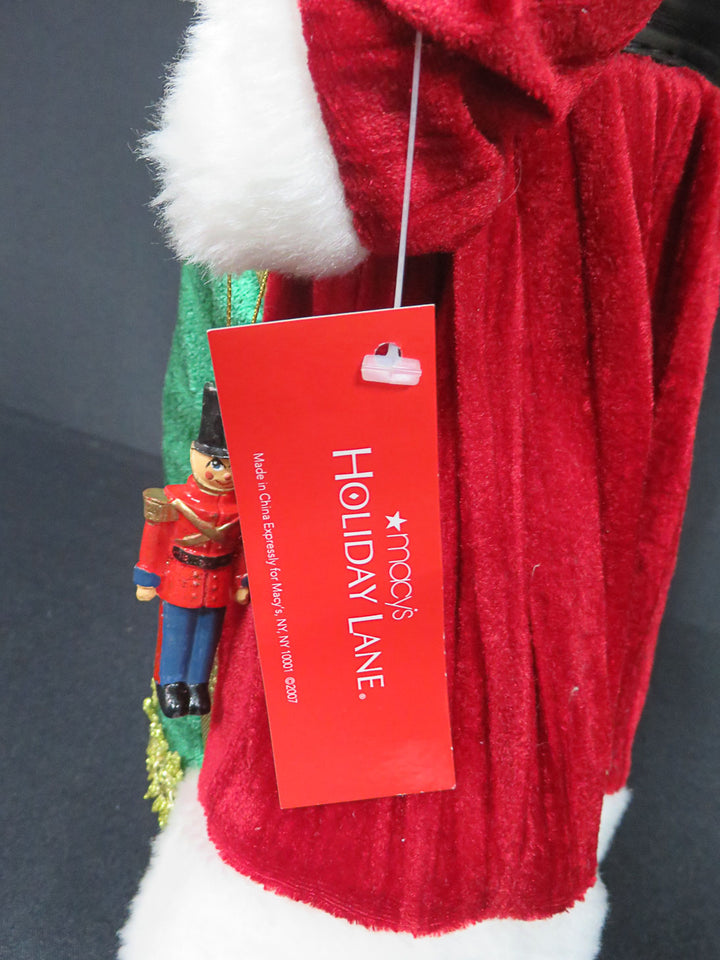 Macy's Holiday Lane English Santa